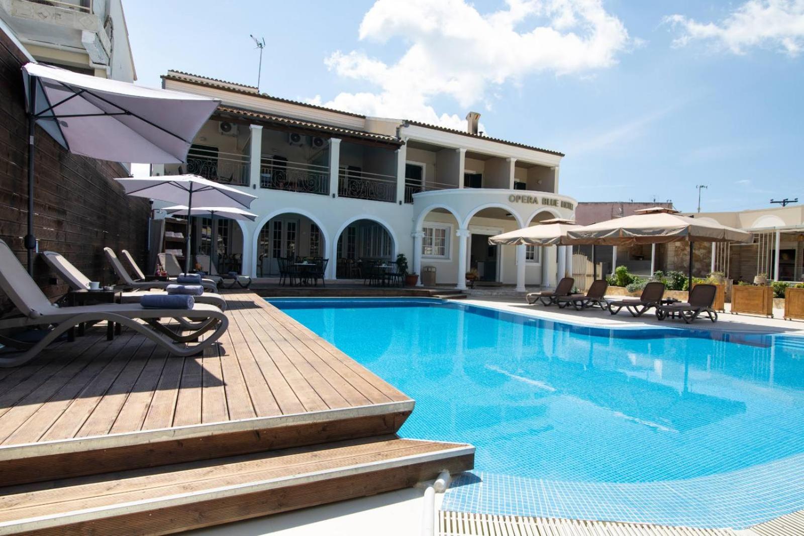 Opera Blue Hotel Gouvia Corfu Екстер'єр фото